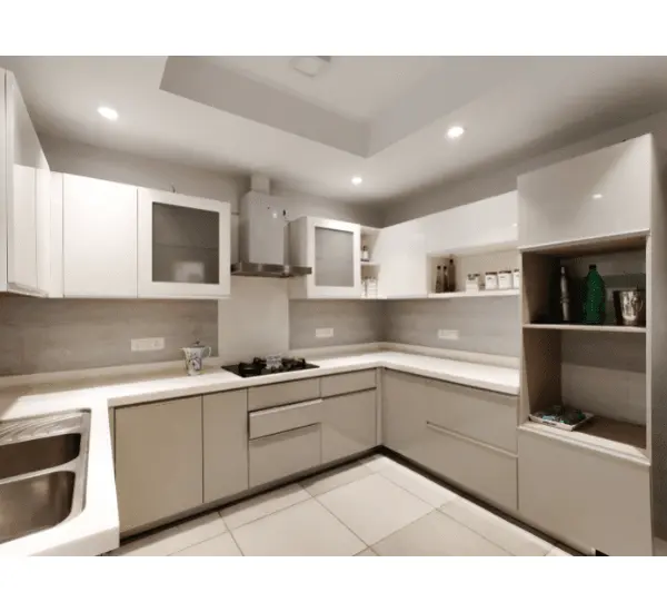Aluminium modular kitchen design
