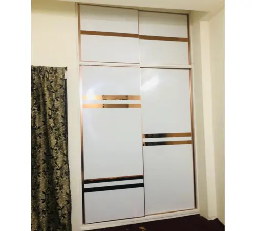 Aluminum wardrobe