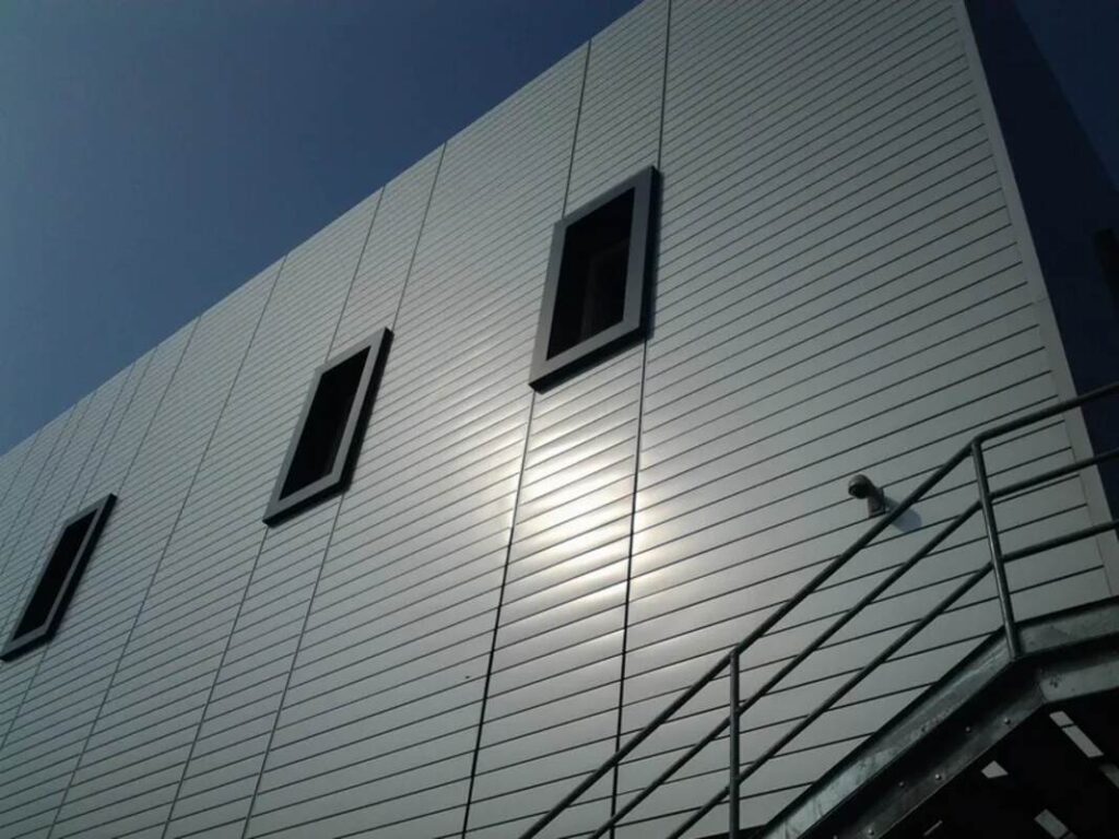 aluminum cladding for facades