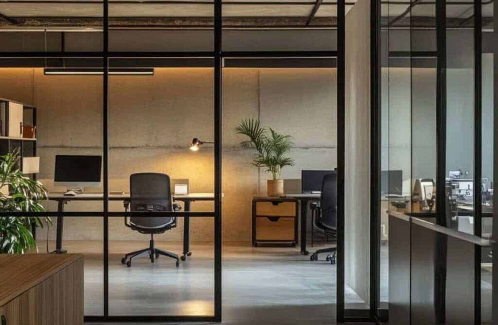 glass partitions for offices