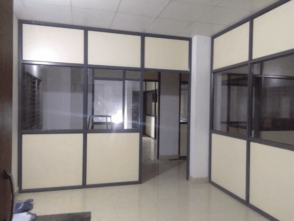 aluminum glass partition