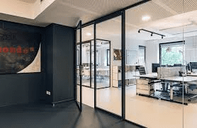 aluminum glass partition