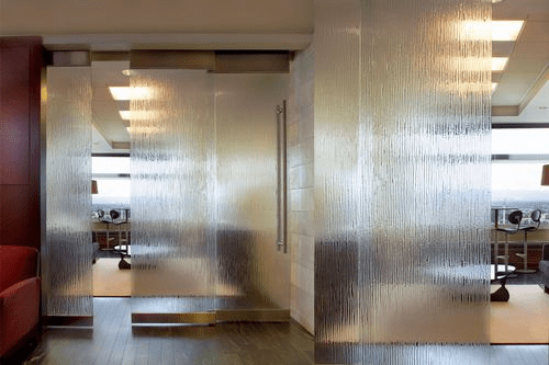 3D Textured Glass Panels