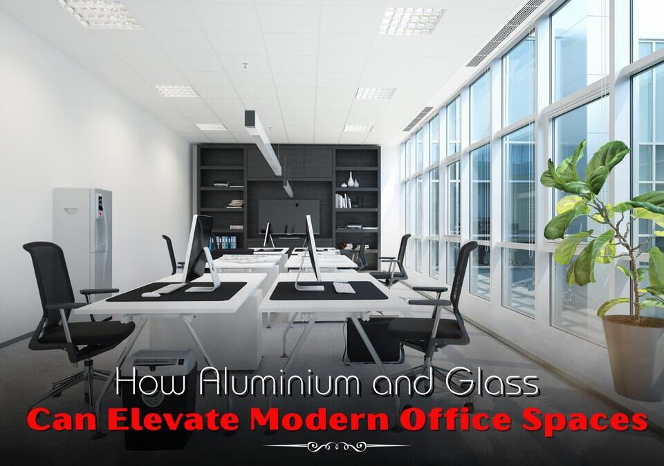 Aluminium glass office design Hyderabad