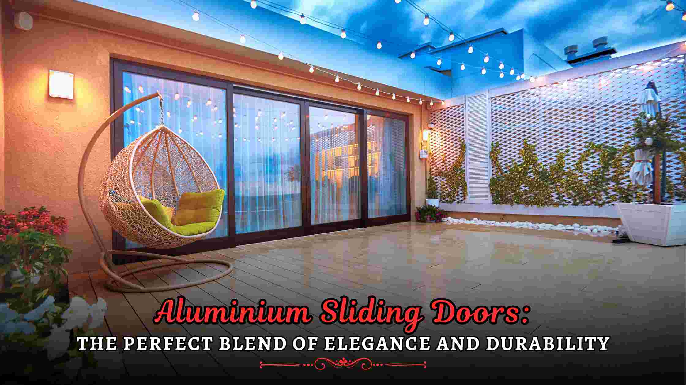 aluminium sliding doors Hyderabad
