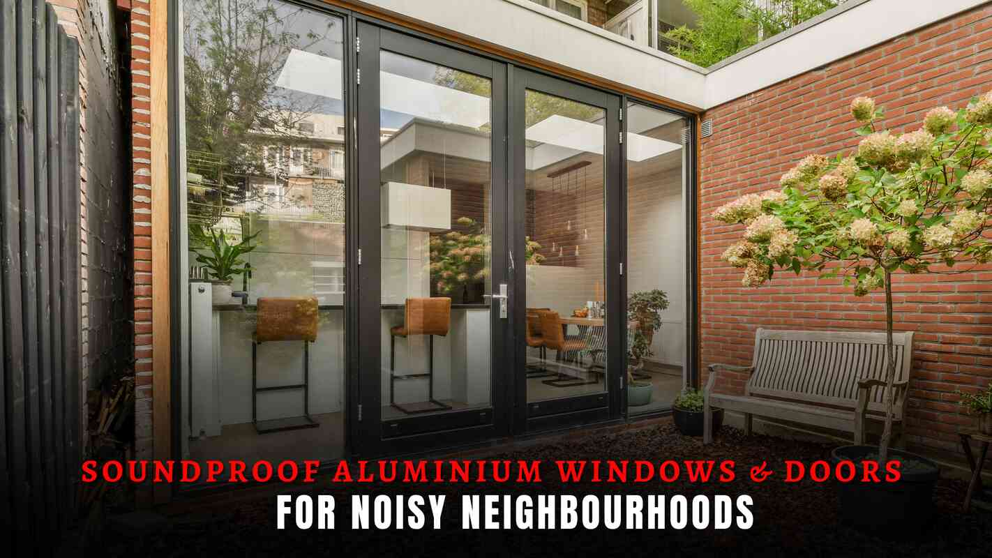 soundproof aluminium windows