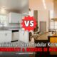 Aluminium vs steel modular kitchen