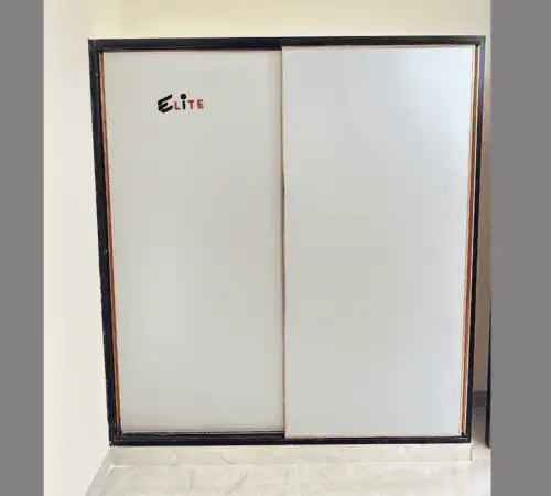 Aluminium & glass work Wardrobe