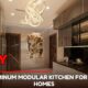 aluminium modular kitchen