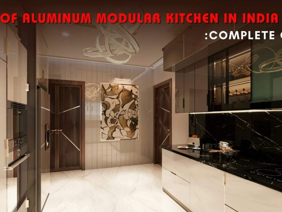 aluminium modular kitchen cost in India