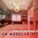 aluminium modular kitchen maintenance