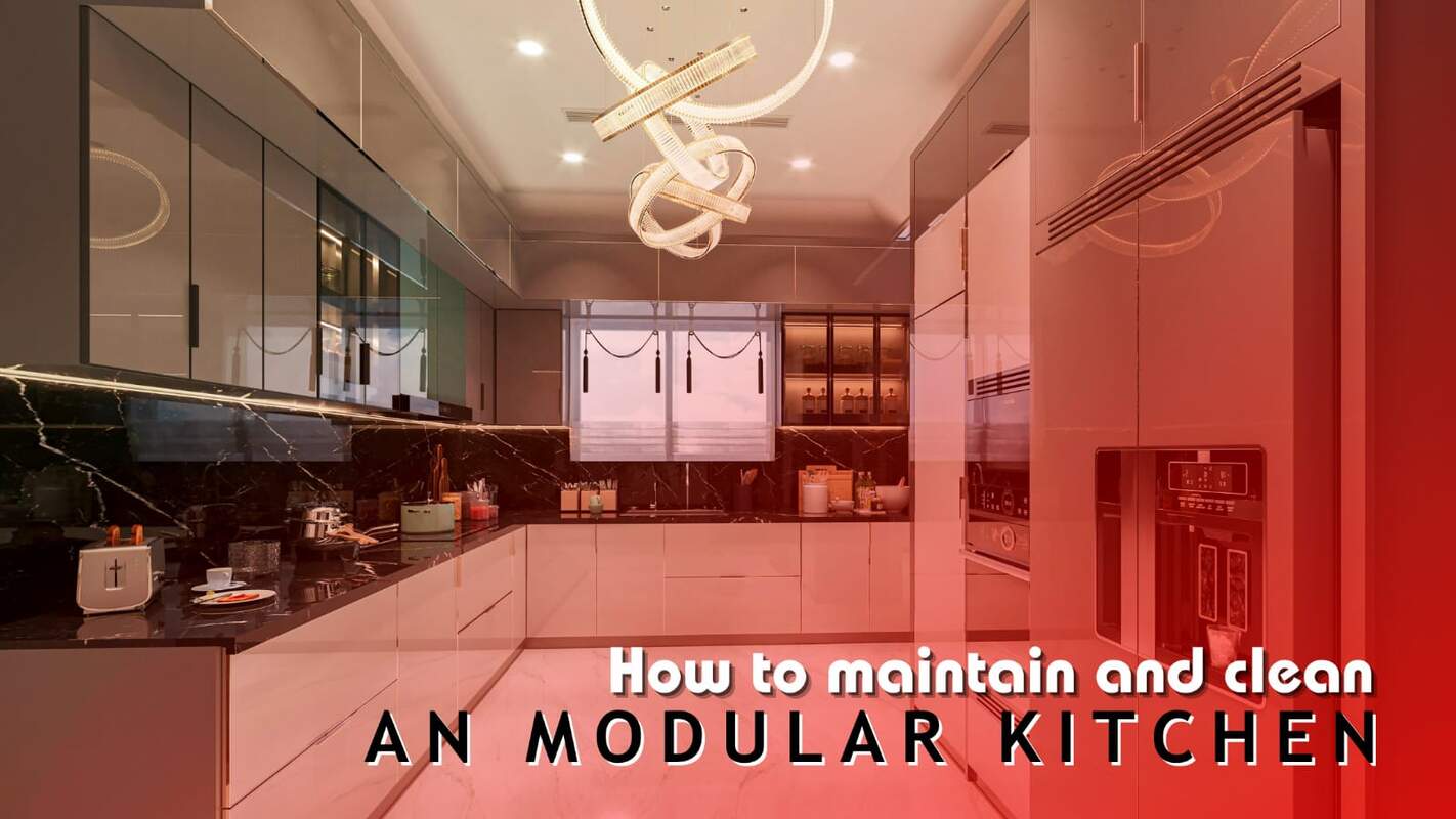 aluminium modular kitchen maintenance