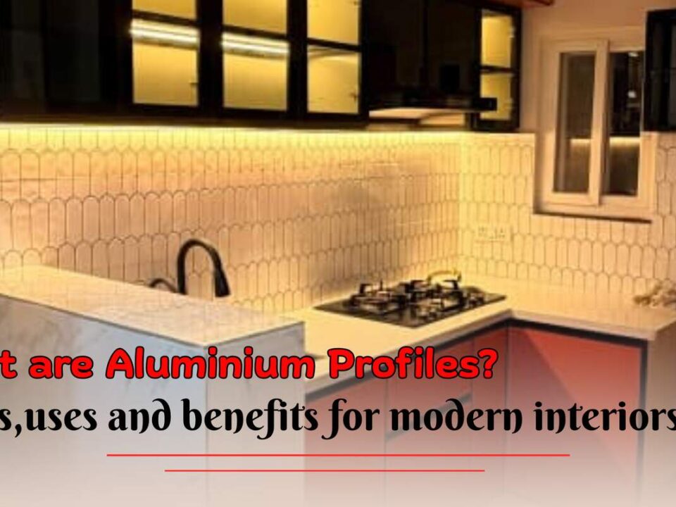 aluminium profiles for interiors