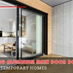 Aluminium & glass work aluminium main door design